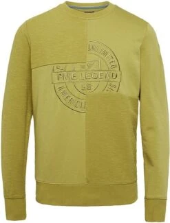 PME Legend Sweater Jacquard Lichtgroen -Kleding Kortingswinkel 75464 1 1