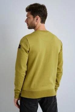 PME Legend Sweater Jacquard Lichtgroen -Kleding Kortingswinkel 75464 4