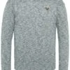 PME Legend Trui Knitted Melange Grijs -Kleding Kortingswinkel 75465 1