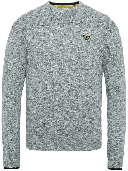 PME Legend Trui Knitted Melange Grijs 3 PME Legend Trui Knitted Melange Grijs