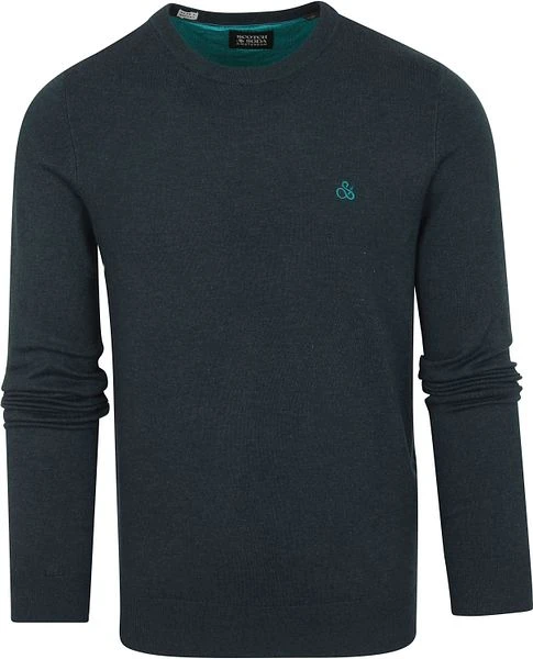 Scotch And Soda Pullover Donkergroen 2 Scotch And Soda Pullover Donkergroen