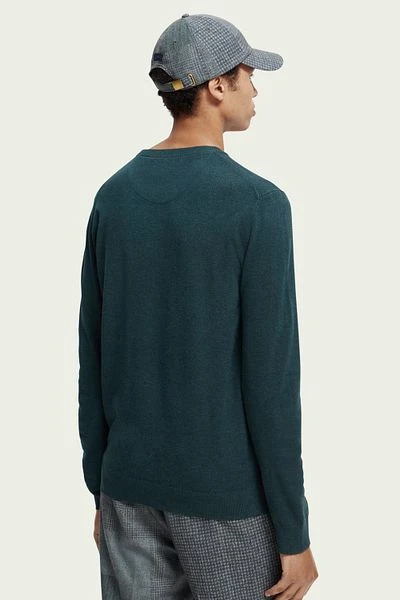 Scotch And Soda Pullover Donkergroen 4 Scotch And Soda Pullover Donkergroen - Afbeelding 3