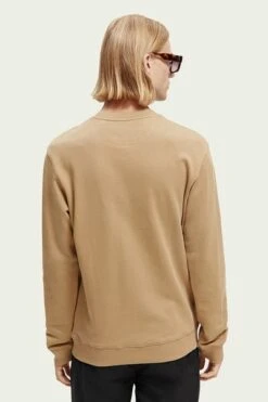 Scotch And Soda Essential Sweater Bruin -Kleding Kortingswinkel 75494 6