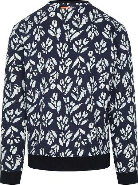 Scotch And Soda Felpa Sweater Print Navy 6 Scotch And Soda Felpa Sweater Print Navy - Afbeelding 4