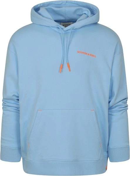 Scotch And Soda Felpa Hoodie Lichtblauw 3 Scotch And Soda Felpa Hoodie Lichtblauw
