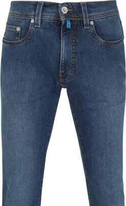 Pierre Cardin Jeans Lyon Tapered Future Flex Blauw Stonewash -Kleding Kortingswinkel 75534 2