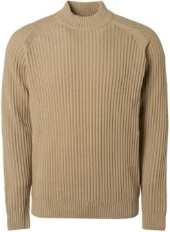 No-Excess No Excess Trui Turtle Gebreid Beige -Kleding Kortingswinkel 75549 1 1