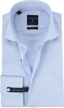 Profuomo Shirt SL7 Cutaway Lichtblauw 12 Profuomo Shirt SL7 Cutaway Lichtblauw -Kleding Kortingswinkel 7557 4 1