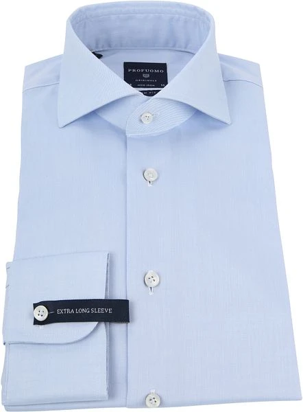 Profuomo Shirt SL7 Cutaway Lichtblauw 5 Profuomo Shirt SL7 Cutaway Lichtblauw - Afbeelding 3
