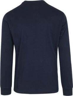Champion Longsleeve T-Shirt Script Logo Navy -Kleding Kortingswinkel 75609 4