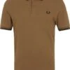 Fred Perry Polo Bruin 2 Fred Perry Polo Bruin -Kleding Kortingswinkel 75623 1