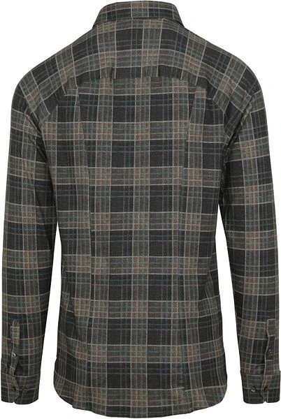 Desoto Overhemd Ruiten Beige 6 Desoto Overhemd Ruiten Beige - Afbeelding 4