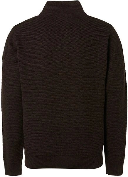 No-Excess No Excess Half Zip Trui Coffee 7 No-Excess No Excess Half Zip Trui Coffee - Afbeelding 5