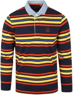 NZA Polo LS Mosgiel Multicolour