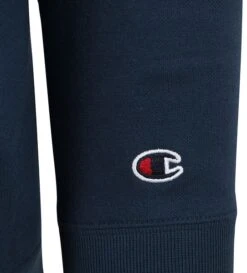 Champion Hoodie Logo Donkerblauw -Kleding Kortingswinkel 75769 3