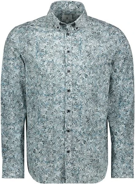 State Of Art Overhemd Print Plant Groen 5 State Of Art Overhemd Print Plant Groen - Afbeelding 3