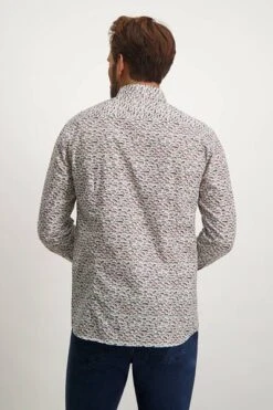 State Of Art Overhemd Print Rood -Kleding Kortingswinkel 75779 4