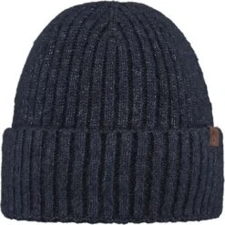 Barts Wyon Muts Donkerblauw -Kleding Kortingswinkel 75811 1 1
