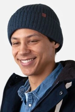 Barts Wyon Muts Donkerblauw -Kleding Kortingswinkel 75811 3 1