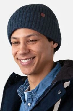 Barts Wyon Muts Donkerblauw -Kleding Kortingswinkel 75811 3