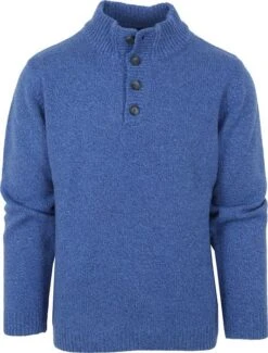 Suitable Lamswol Mocker Pull Blauw