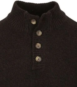 Suitable Lamswol Mocker Pull Bruin -Kleding Kortingswinkel 75820 2 1