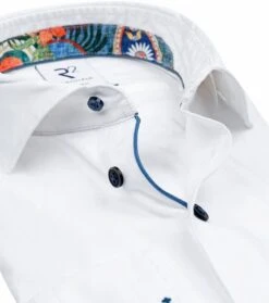 R2 Overhemd Oxford Wit 11 R2 Overhemd Oxford Wit -Kleding Kortingswinkel 75880 10
