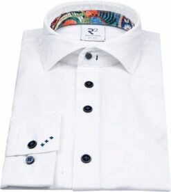 R2 Overhemd Oxford Wit 12 R2 Overhemd Oxford Wit -Kleding Kortingswinkel 75880 11