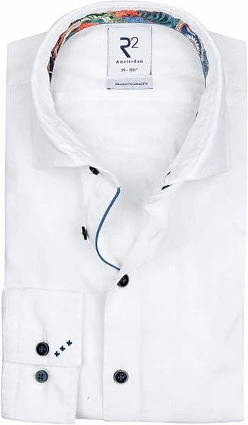 R2 Overhemd Oxford Wit 8 R2 Overhemd Oxford Wit - Afbeelding 6