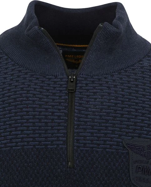 PME Legend Half Zip Plated Donkerblauw 6 PME Legend Half Zip Plated Donkerblauw - Afbeelding 4