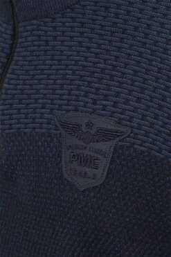 PME Legend Half Zip Plated Donkerblauw 12 PME Legend Half Zip Plated Donkerblauw -Kleding Kortingswinkel 75883 3