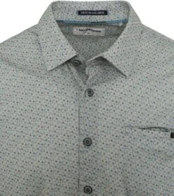 No-Excess No Excess Overhemd Patroon Respo Groen -Kleding Kortingswinkel 75884 2