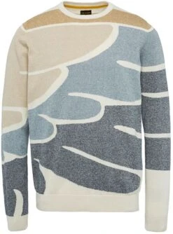PME Legend Trui Intarsia Beige