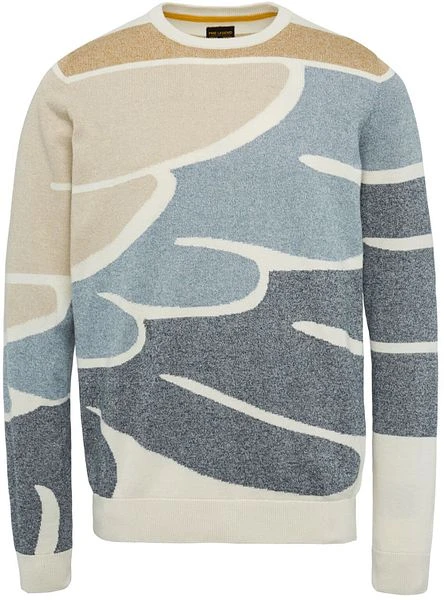 PME Legend Trui Intarsia Beige 3 PME Legend Trui Intarsia Beige