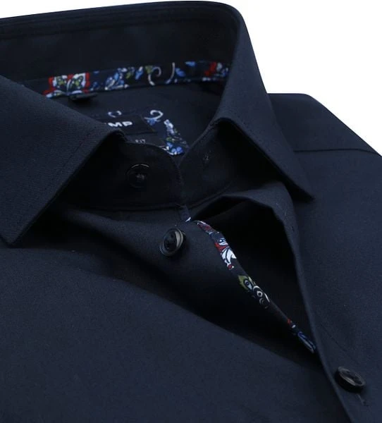 Olymp Luxor Overhemd Donkerblauw 7 Olymp Luxor Overhemd Donkerblauw - Afbeelding 5