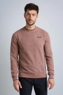 PME Legend Trui Mouline Rood 13 PME Legend Trui Mouline Rood -Kleding Kortingswinkel 75900 4 1