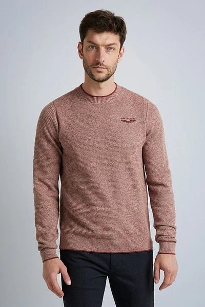 PME Legend Trui Mouline Rood 8 PME Legend Trui Mouline Rood - Afbeelding 6