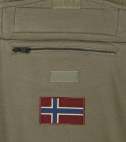 Napapijri Burgee Sweater Groen -Kleding Kortingswinkel 75905 4