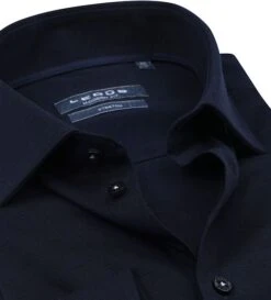 Ledub Tricot Overhemd Navy -Kleding Kortingswinkel 75914 2