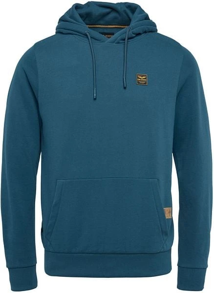 PME Legend Hoodie Brushed Blauw 6 PME Legend Hoodie Brushed Blauw - Afbeelding 4