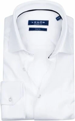 Ledub Tricot Overhemd Wit 11 Ledub Tricot Overhemd Wit -Kleding Kortingswinkel 75916 5 1