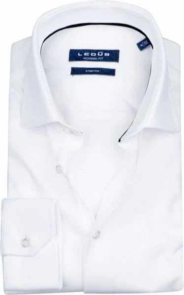 Ledub Tricot Overhemd Wit 3 Ledub Tricot Overhemd Wit
