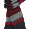 Suitable Heren Sjaal Blauw Rood -Kleding Kortingswinkel 75934 1