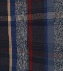 Suitable Heren Sjaal Ruit Blauw Rood -Kleding Kortingswinkel 75943 2 1