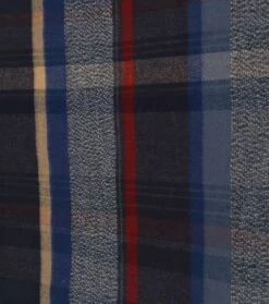 Suitable Heren Sjaal Ruit Blauw Rood -Kleding Kortingswinkel 75943 2