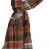Suitable Heren Sjaal Ruit Oranje -Kleding Kortingswinkel 75949 1