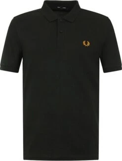 Fred Perry Donkergroen Effen Polo 12 Fred Perry Donkergroen Effen Polo -Kleding Kortingswinkel 75986 5 1