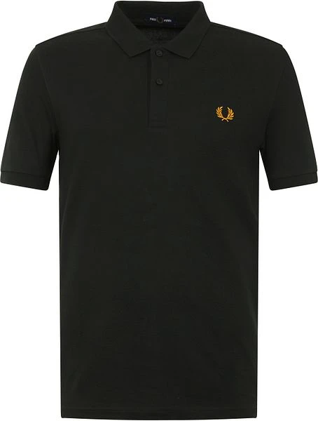 Fred Perry Donkergroen Effen Polo 3 Fred Perry Donkergroen Effen Polo
