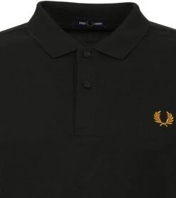 Fred Perry Donkergroen Effen Polo 13 Fred Perry Donkergroen Effen Polo -Kleding Kortingswinkel 75986 6 1