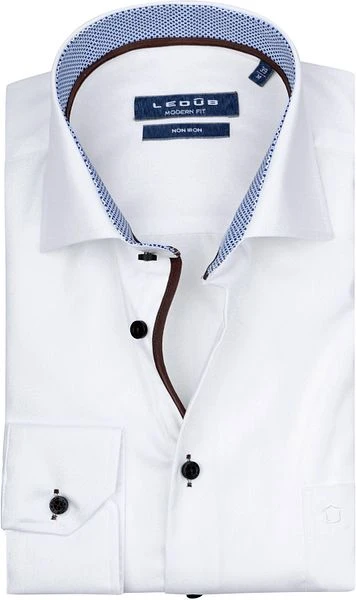 Ledub Overhemd Non Iron Wit 3 Ledub Overhemd Non Iron Wit